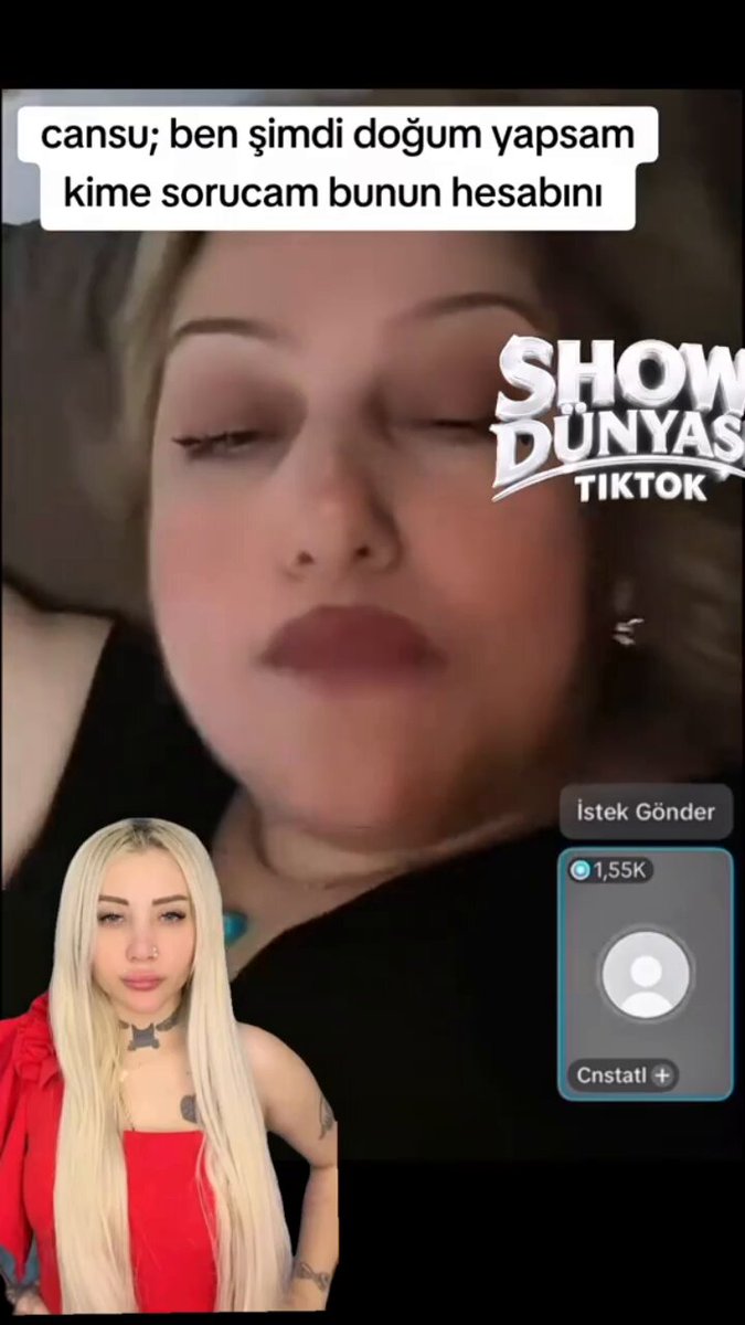 CANSUM DOĞUM YAPSAM BUNUN HESABINI KİME SORCAM DİYOR Hesap sormana gerek yok belliki tiktok sana iyi gelmiyor o zaman uzaklaşıcaksın. Tiktokta kavgalara girin ağza alınmıcak küfürler edin sonra sorumlu arayın oh ne güzel dünya. Bide hesap sorcak birilerini arıyorlar 😀😀
