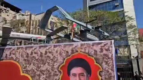 📍🇮🇷 NEW: Iranian drones on display during the “Sacrifice for Iran” campaign in Tehran.