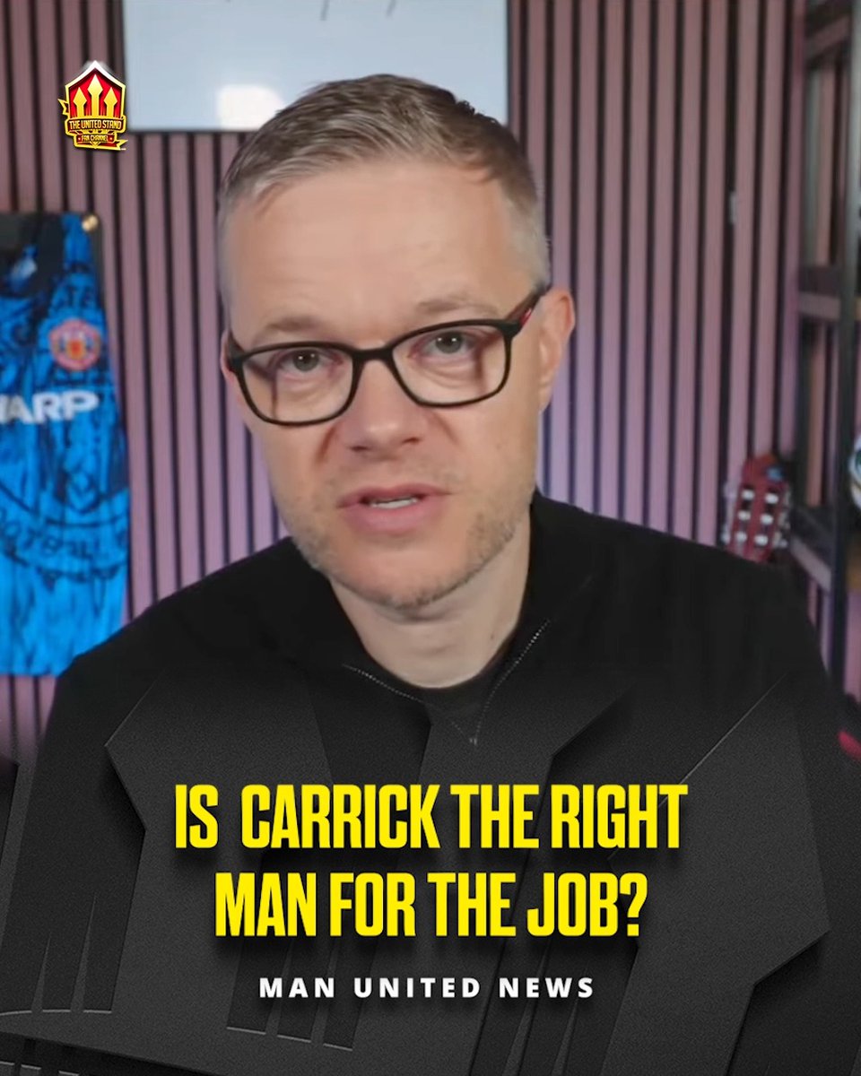 "I hope I'm WRONG but do I think Carrick can win a Premier League as United manager? 🗣️ NO" Do you agree with Goldbridge? 🫵