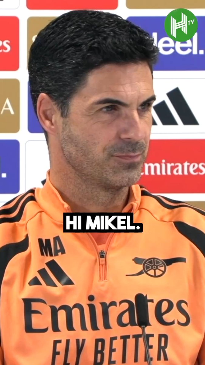 Mikel Arteta on supporting Viktor Gyokeres after a tough start to the season for the Arsenal striker ❤️