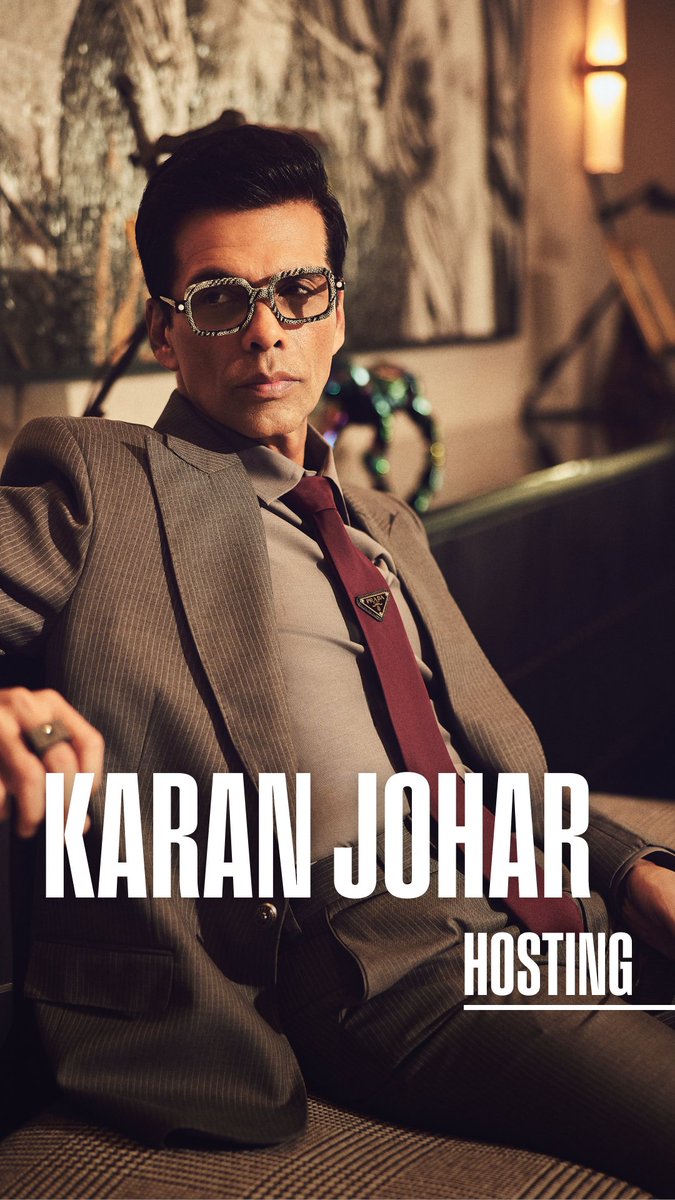 Big news: Karan Johar is hosting the 2026 Earthshot Prize Awards Night in Mumbai this November. Follow @earthshotprize for the latest news and updates on #EarthshotMumbai.