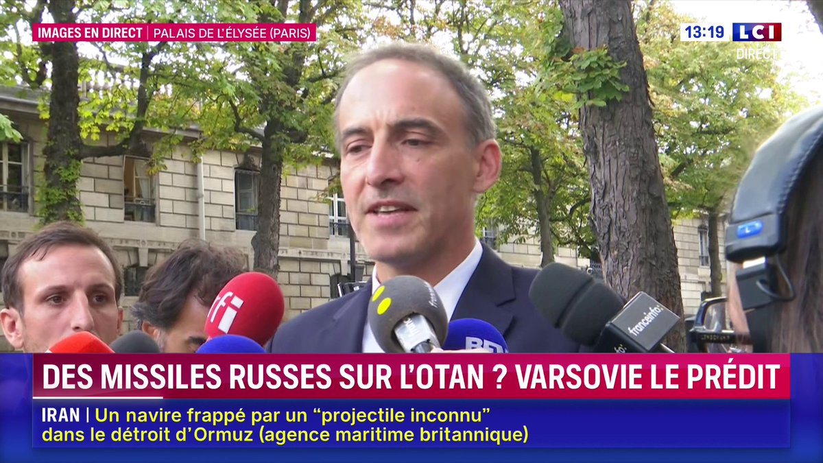 🔴🗣️ "Nous nous trouvons face à une guerre hybride - le terme de 'terrorisme d'État' a été mentionné - où la Russie de Vladimir Poutine considère non pas simplement l'Ukraine comme son ennemi mais l'Europe toute entière" : Raphael Glucksmann sur LCI ⬇️