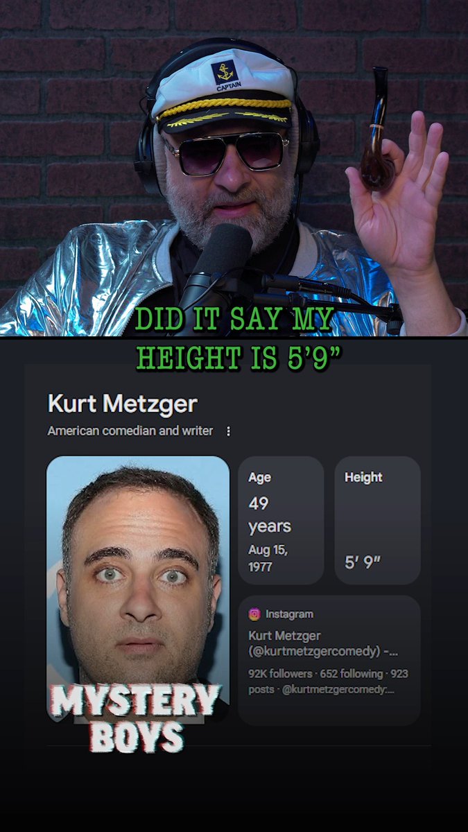 What would the world look like if Kurp was 5'9? All new Mystery Boys with Dave Smith is out now!