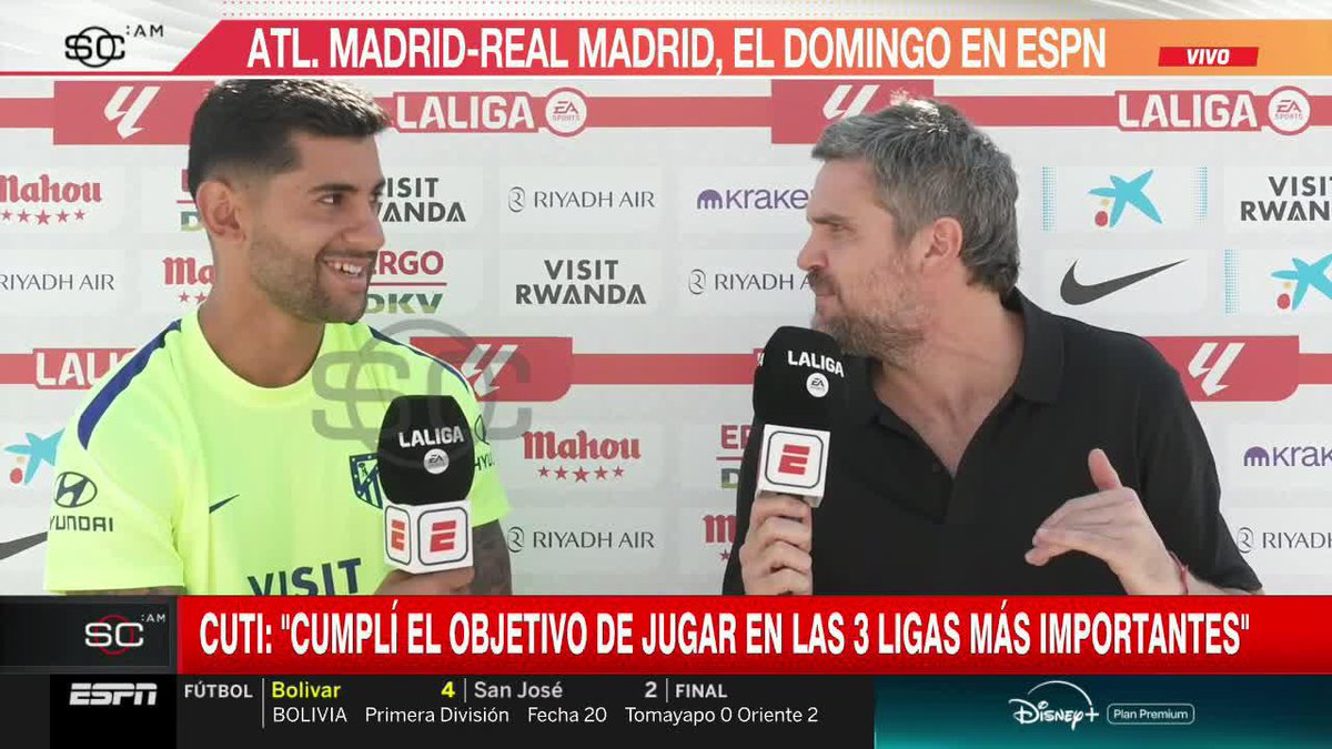 "YA QUEDA MENOS..." 🏴‍☠️ Cuti Romero y la posibilidad de su regreso a Belgrano 📺 #SportsCenterAM | ESPN en el Plan Premium de #DisneyPlus