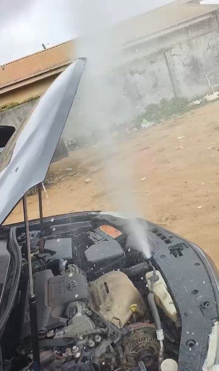 It’s advisable to let the car cool down before opening the radiator. You might still be lucky.