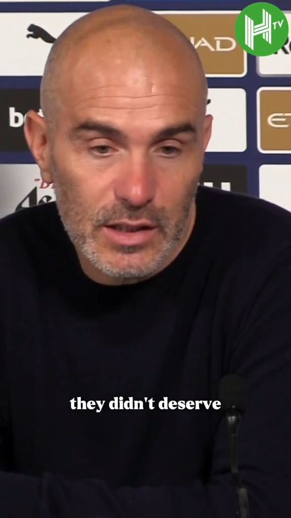 Enzo Maresca: Sunderland didn't deserve to lose to Arsenal 👀