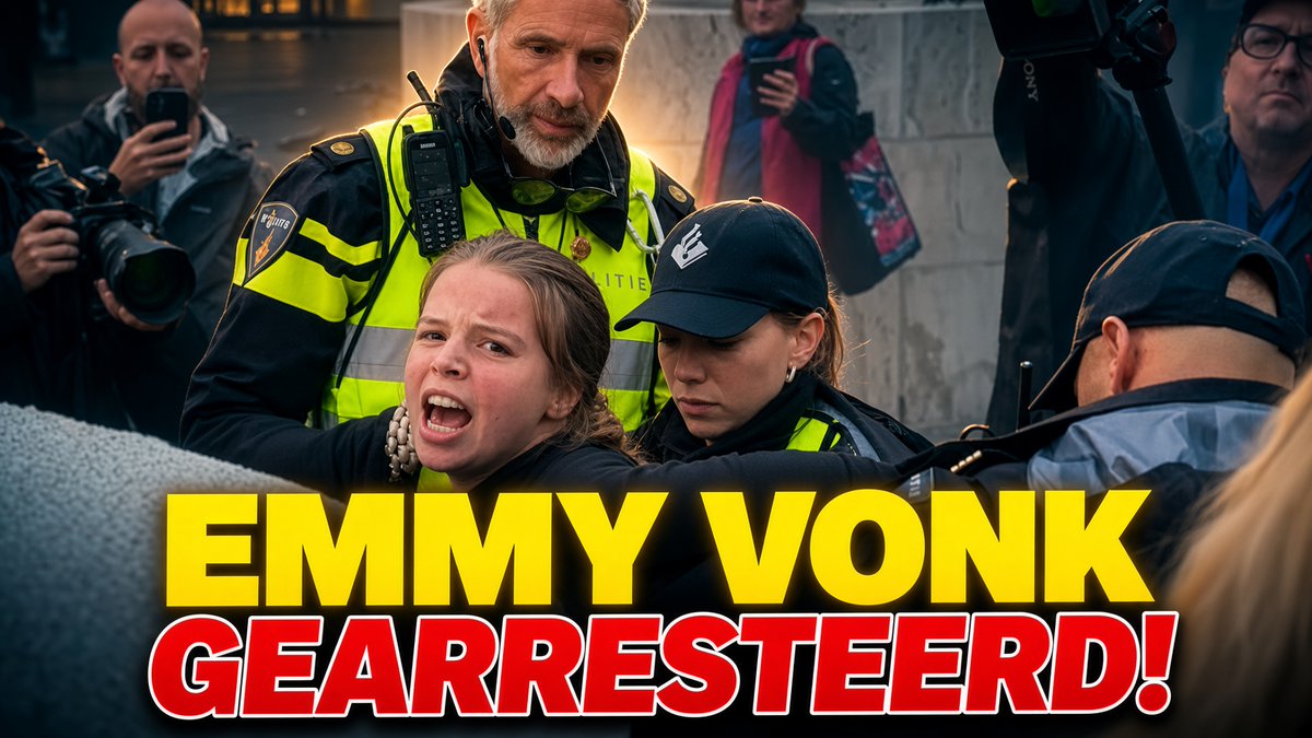 Van het oproepen tot 'burgerarrestaties' van Israëliërs in Utrecht, naar zelf door de echte politie tegen de wagen worden gedrukt op de Dam. Emmy Vonk en compaan Gül Streutker dachten de manifestatie te verstoren met fakkels en spuitbussen, maar trokken aan het kortste eind. De 'burgerarrestant' is nu zelf de verdachte. #IsraëlManifestatie #Amsterdam #17september