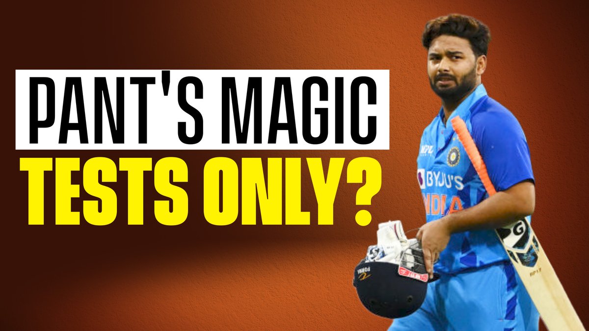 Rishabh Pant in Tests: 🔥 But in ODIs &amp; T20Is:❓ Mohammad Kaif &amp; Mohit Sharma dissect Pant's white-ball future, on Cricbuzz Live Hindi