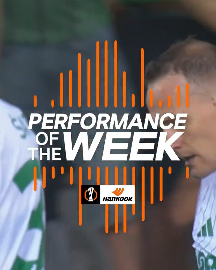 Omonia's dramatic win vs Celta is crowned Performance of the Week 🏅👏 #UELPOTW