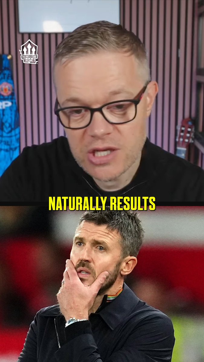 "Is he NOT SH*T at his job!" Goldbridge says United should be looking ABOVE Carrick before they start talking about the sack! 😳 #mufc