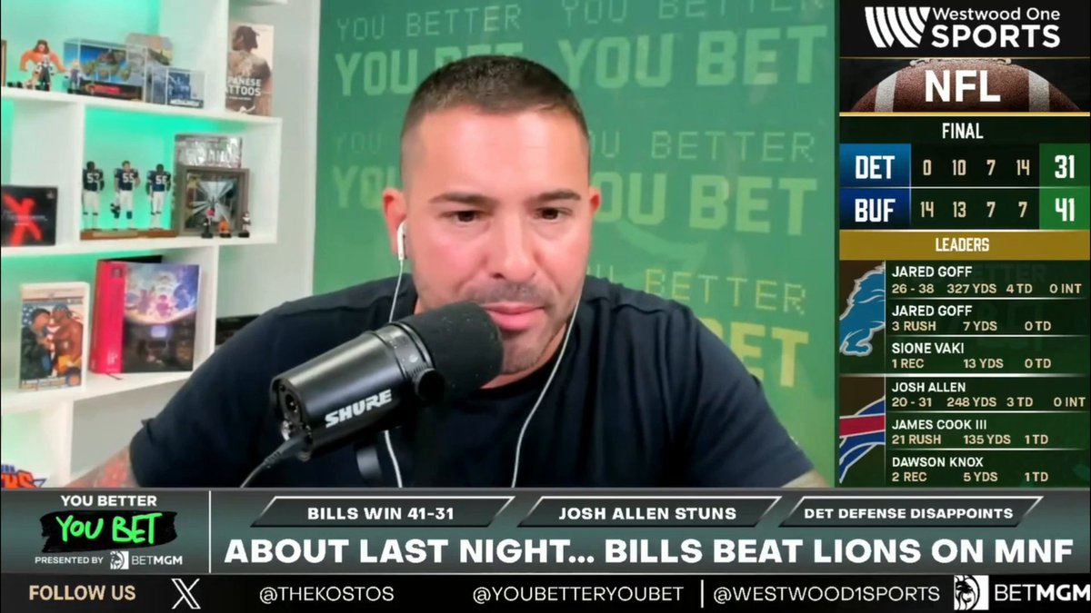 Yes, Josh Allen was amazing last night. But he’s been amazing for a long time! Last night was nothing new! He does this constantly! None of it matters if they can’t get over the hump in January/February. Sucks to say but it’s the truth: