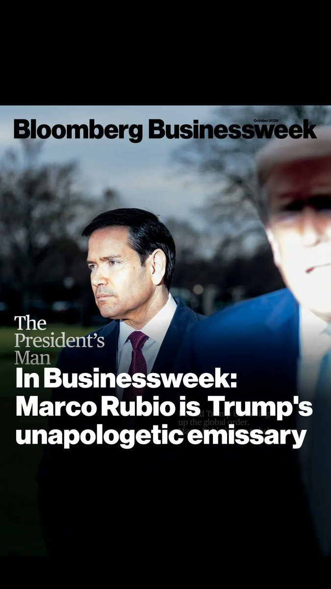 Marco Rubio works hard for Donald Trump. He's both Secretary of State and National Security Advisor, and being a part of the cabinet means he's had to walk away from some previously held personal beliefs. The October issue of Businessweek examines the tightrope Rubio walks and asks what his future in politics looks like after Trump; how AI is playing a role in the legal system and the afterlife of Spirit Airlines. Brad Stone offers a sneak peek