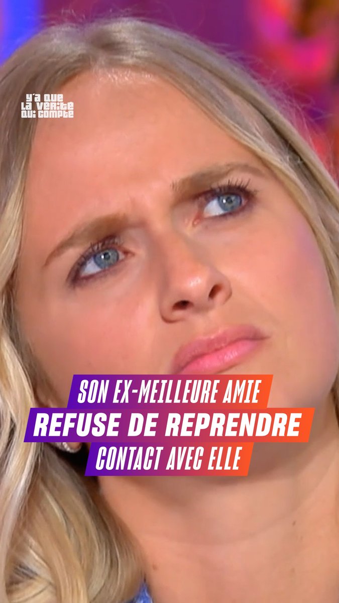 "Ça m'a fait tellement mal que je n'oublierai jamais" 😢 Malgré la démarche de son ex-meilleure amie, la rancœur est trop forte pour pardonner "Y’a que la vérité qui compte", en streaming sur M6+ ▶️