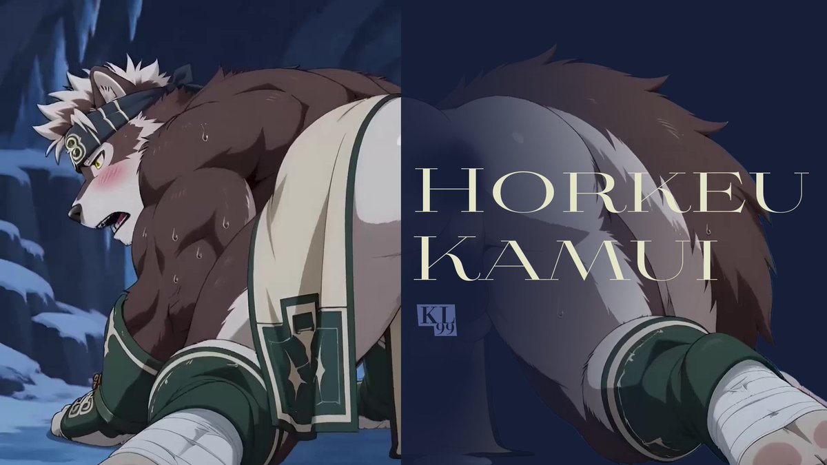 This is the secret training that lets #HorkeuKamui command a frost artifact… even while wearing almost nothing. - #NSFW #gay #Furry #TokyoAfterschoolSummoners #Housamo