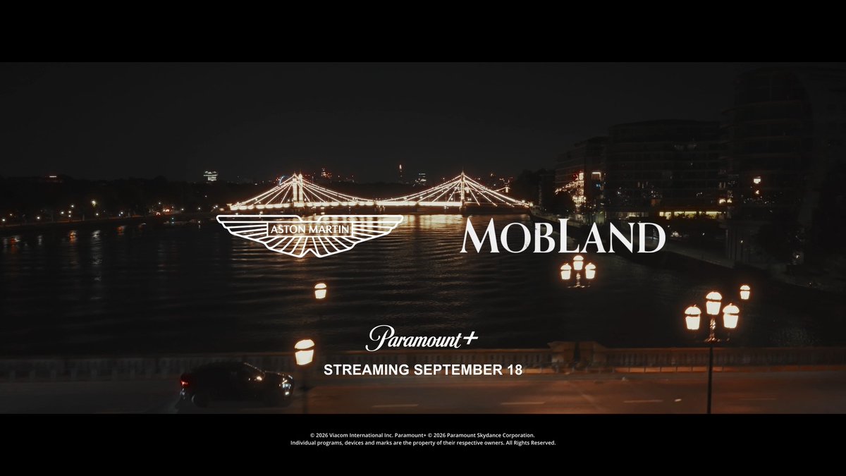 Harry Da Souza drives the Aston Martin DBX. The ultimate expression of poise and power. The perfect choice for the definitive Fixer. Season two of MobLand launches 18th September on Paramount+. #AstonMartin #DBX #MobLand #ParamountPlus
