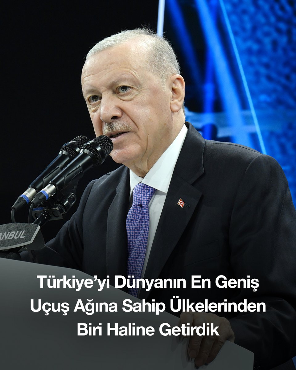 Sadece İstanbul’da 604,4 milyar lirası hava yolu olmak üzere ulaştırma ve altyapı alanında güncel fiyatlarla toplam 2,12 trilyon liralık yatırım yaptık. Türkiye’yi dünyanın en geniş uçuş ağına sahip ülkelerinden biri haline getirdik.