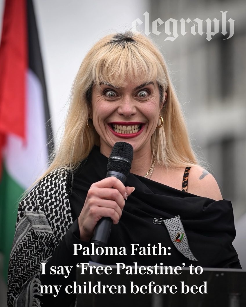 “Free Palestine” is not a political statement. It’s a diagnosis. This is mental illness…
