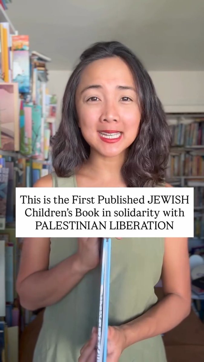 How embarrassing that this woman went so far out of her way to find a token book about Free Palestine written by a Jew and then talked about it like the mother's name is Ima. Ima is Hebrew for mother. You know, Hebrew, the language we developed in Israel (a place you think we have no connection to or right to live in). I also find it funny that some of the comments were asking her if she'd ever covered any other Jewish children's books, to which they never received an answer.