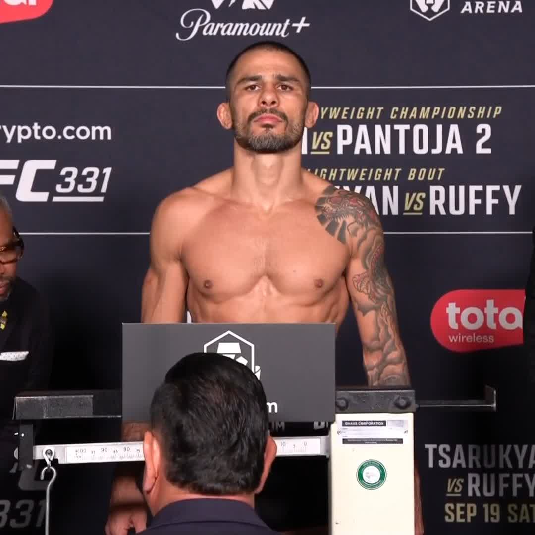 UFC計量結果📝 パントージャ クリア！