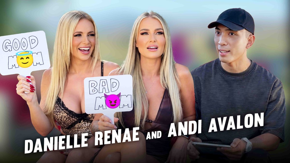 GOOD MOM 😇 or BAD MOM? 😈 Danielle Renae + Andi Avalon like you’ve never seen them. 👉 Full episode coming Thursday!🎙️ 🔗 🔗 🔗 Danielle Renae Andi Avalon Love Her Films