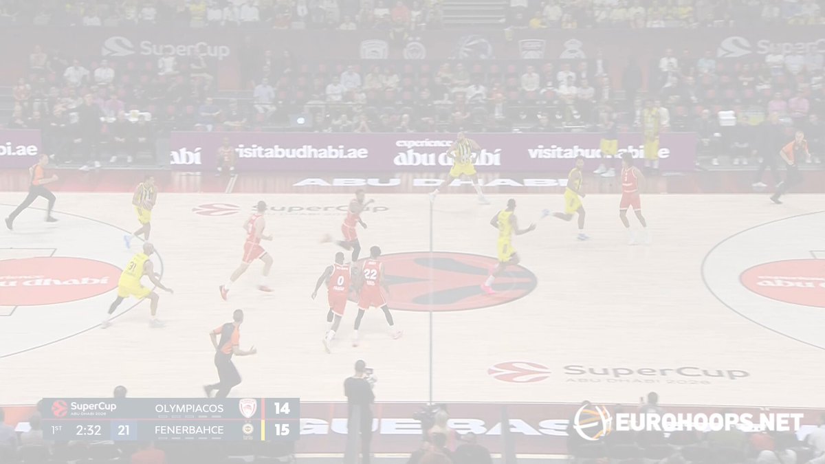 🔥 Shavon Shields, Fenerbahçe formasıyla ilk resmi maçında çok etkiliydi! ▪️28 dakika ▪️18 sayı ▪️3 ribaund ▪️3/5 ikilik ▪️4/7 üçlük