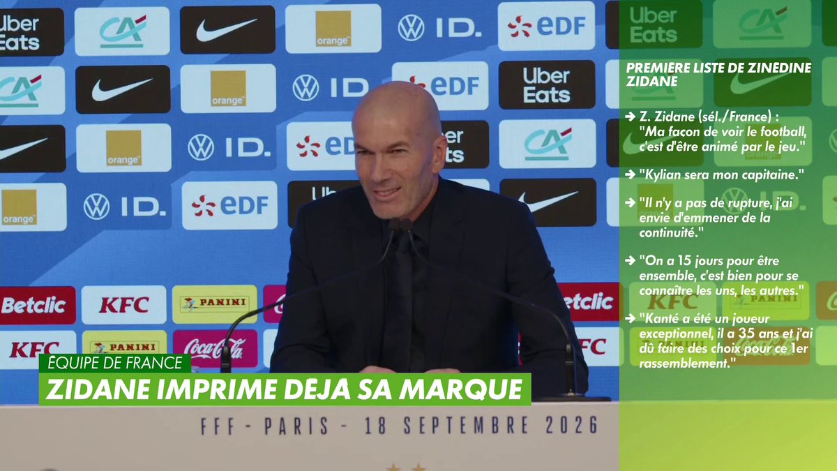 "C'est le genre de joueurs que j'aime" 🥰 Zinédine Zidane est déjà fan de Rayan Cherki 🤩
