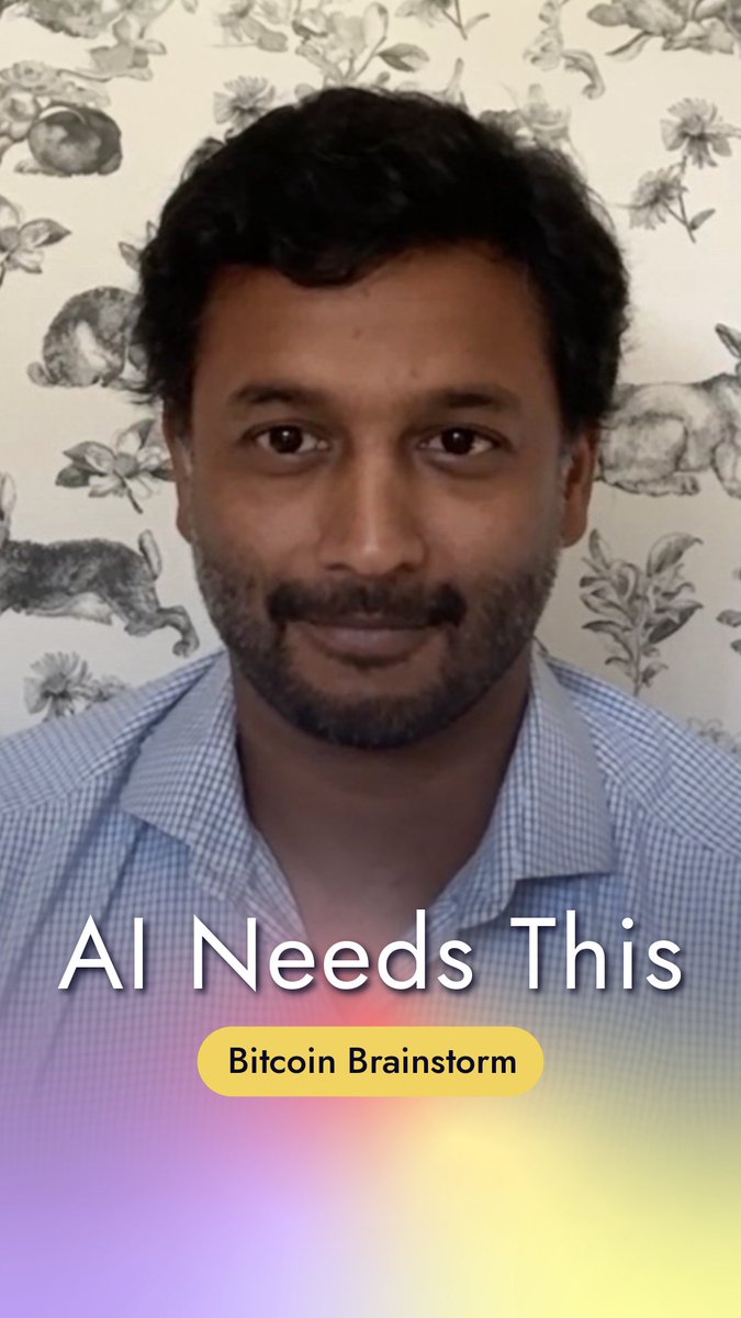 “AI can bring about a world that Bitcoin was created to prevent from happening.” Unchained's Dhruv Bansal on why the two technologies are locked together and why he is glad Bitcoin got here first, on Bitcoin Brainstorm.