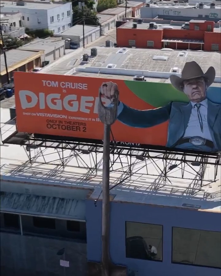 Always diggin’. DIGGER – only in theaters October 2. #DiggerMovie 📍 Los Angeles, CA.