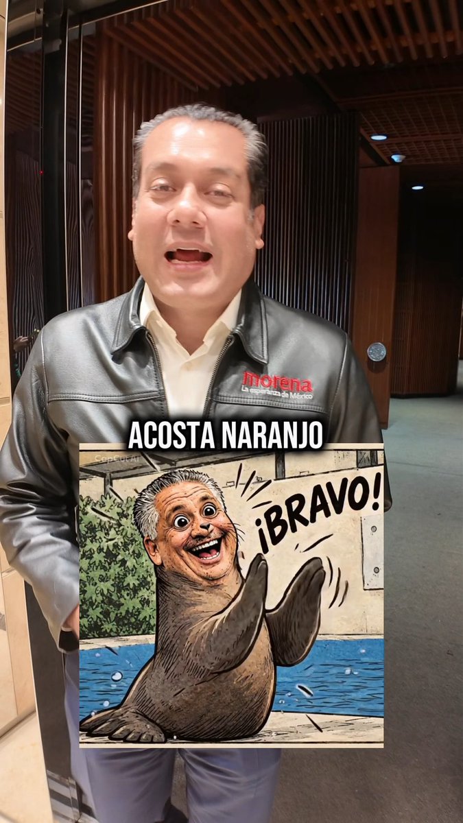 De opositor a aplaudidor oficial de Cabeza de Vaca. 🎭 Acosta Naranjo ya ni disimula: mucho discurso, mucho “Somos” y es puro encubrimiento. Qué triste papel: terminar de patiño de su patrón mientras arrastra a los incautos que todavía creen en ese supuesto partido. 🤡