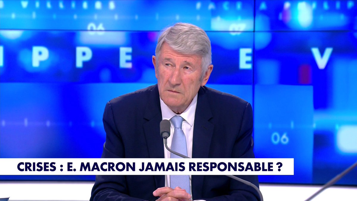 La critique de Philippe de Villiers envers Emmanuel Macron : «Le Mozart de la finance est devenu le premier violon du Titanic ... Monsieur le Président, on coule !», dans #FaceAPhilippeDeVilliers Toute l'info est à retrouver sur