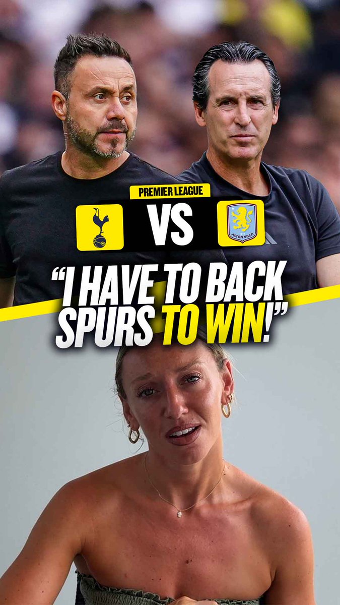 🙏 "I'm seeing improvements!" ✅ "I have to back Spurs to win, it's crazy work if I don't!" Abbi Summers believes goals and a win will finally come for #THFC against #AVFC this weekend! 👀