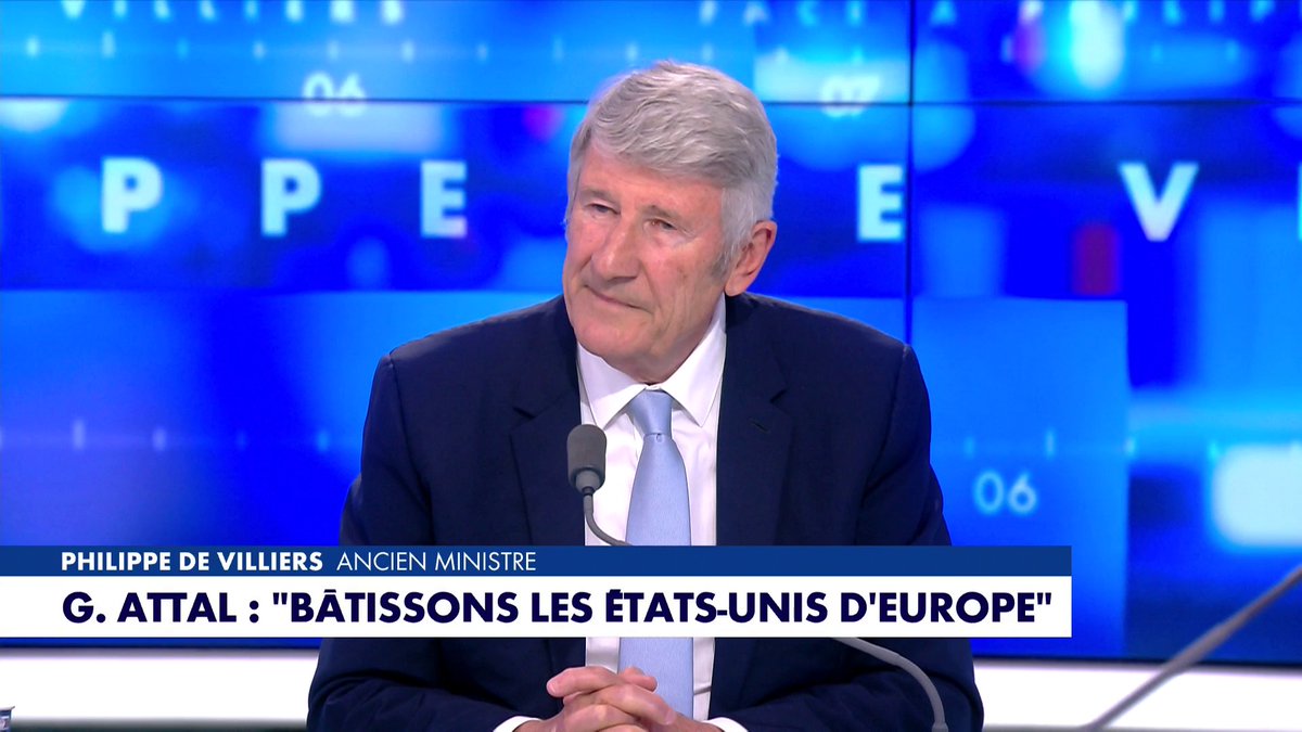 «L'Europe est en train de devenir un monde orwellien», alarme Philippe de Villiers, dans #FaceAPhilippeDeVilliers Toute l'info est à retrouver sur