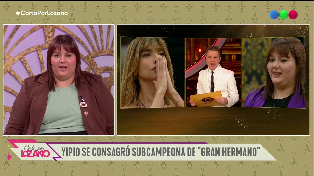 💬 Yipio, la finalista de Gran Hermano, cuenta su experiencia en el reality 👁️ #CortaPorLozano ahora en Telefe
