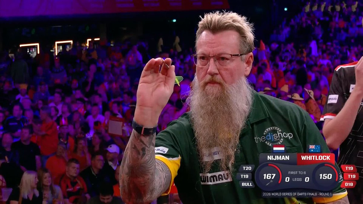 The Wizard means business! 🧙‍♂️ 📺 #WSODFinals | R1