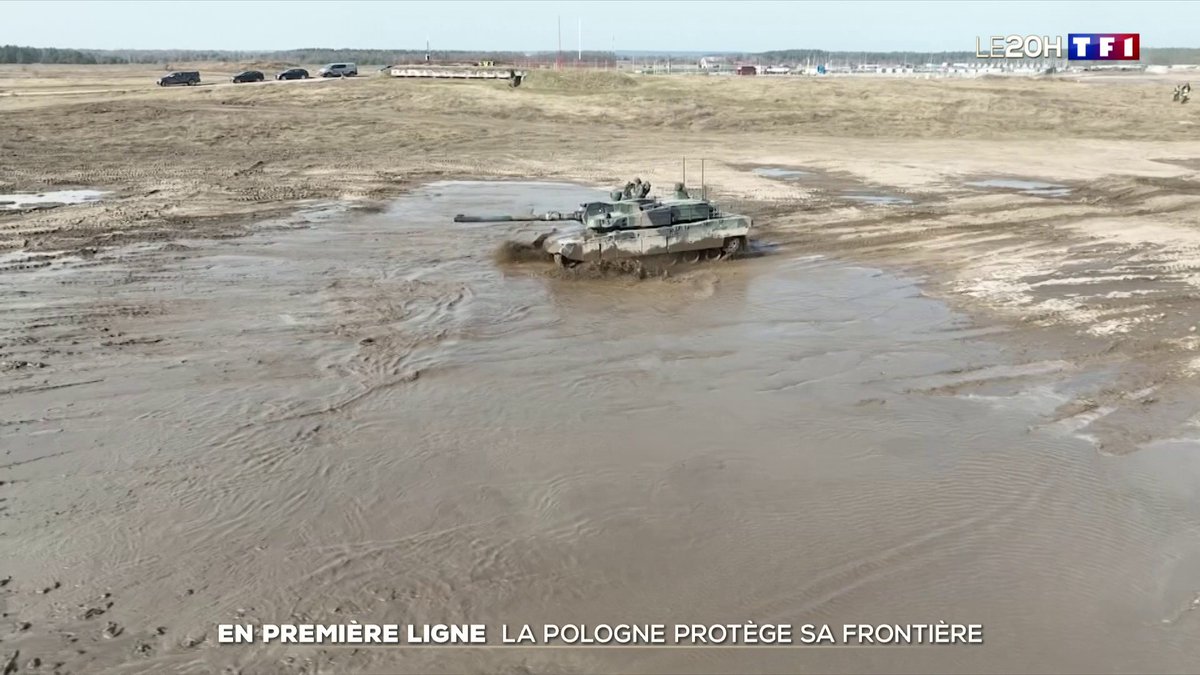 🔴 Face à la menace russe, la Pologne renforce sa frontière avec la Russie et la Biélorussie Le pays se prépare à une possible guerre avec Vladimir Poutine et demande à ses habitants de se tenir prêts en cas d'invasion 📺 #LE20H avec Anne-Claire Coudray