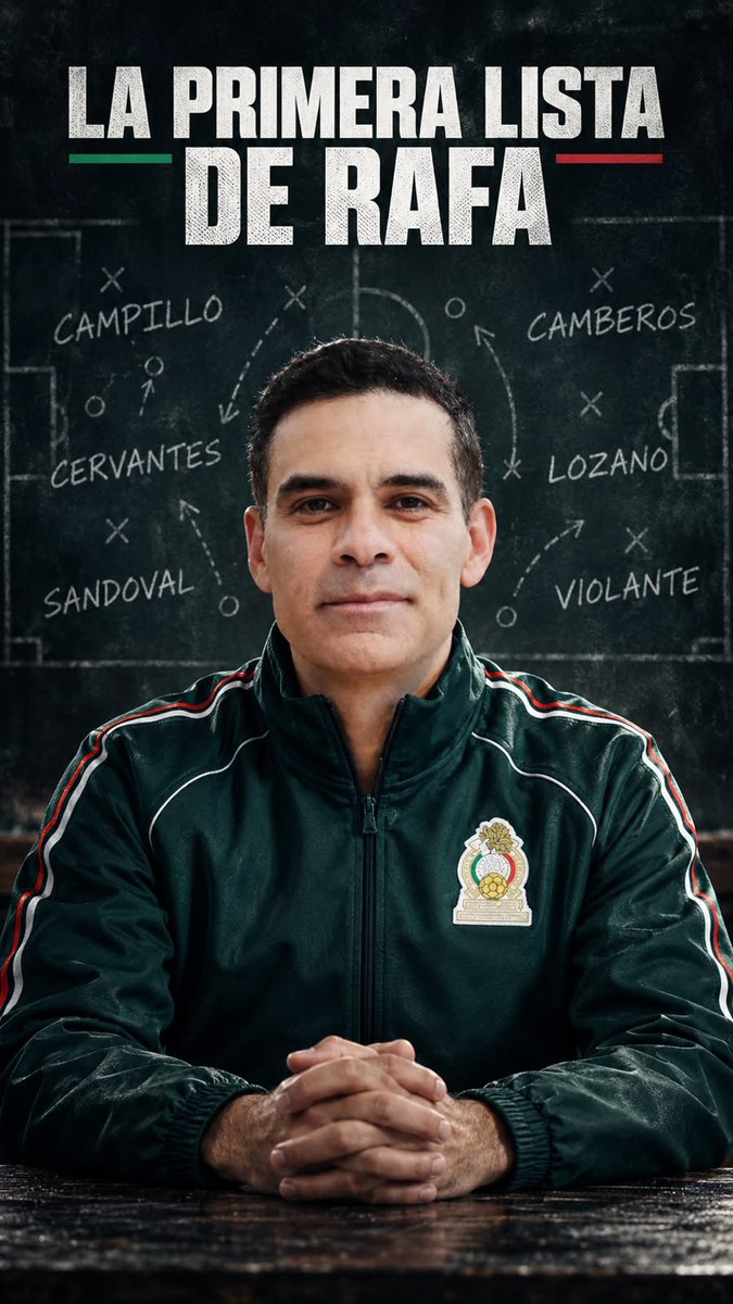 Rafa Márquez dio su primera convocatoria como técnico de México y es una lista sensata. Merecidos llamados a futbolistas como Jéremy Márquez y Denzell García. Camberos y Sandoval también se ganaron su lugar en la Selección Mayor. El regreso de Hirving Lozano es la mayor sorpresa. 🔗
