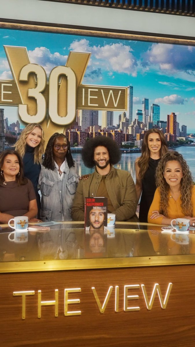I had such a great time on The View with Whoopi Goldberg, Joy Behar, Sunny Hostin, Sara Haines, Alyssa Farah Griffin, and Ana Navarro-Cárdenas . I appreciated all of the honest and thoughtful questions, and I hope you enjoyed the conversation as much as I did. Time flew by, we’ll have to do it again! Thank you to everyone who made this possible. Go to to pick up The Perilous Fight now.