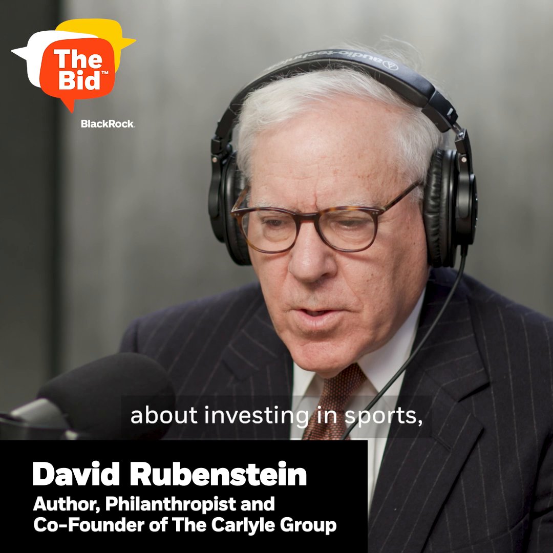 Sports teams are more than businesses. They’re investments, community institutions and, for millions of fans, a source of shared identity. On The Bid #podcast, Oscar Pulido speaks with David Rubenstein, co-founder and co-chairman of The Carlyle Group and principal owner of the Baltimore Orioles ownership group, about his move from private equity to owning the Baltimore Orioles and what the experience has taught him about leadership, investing and building for the long term. Listen:
