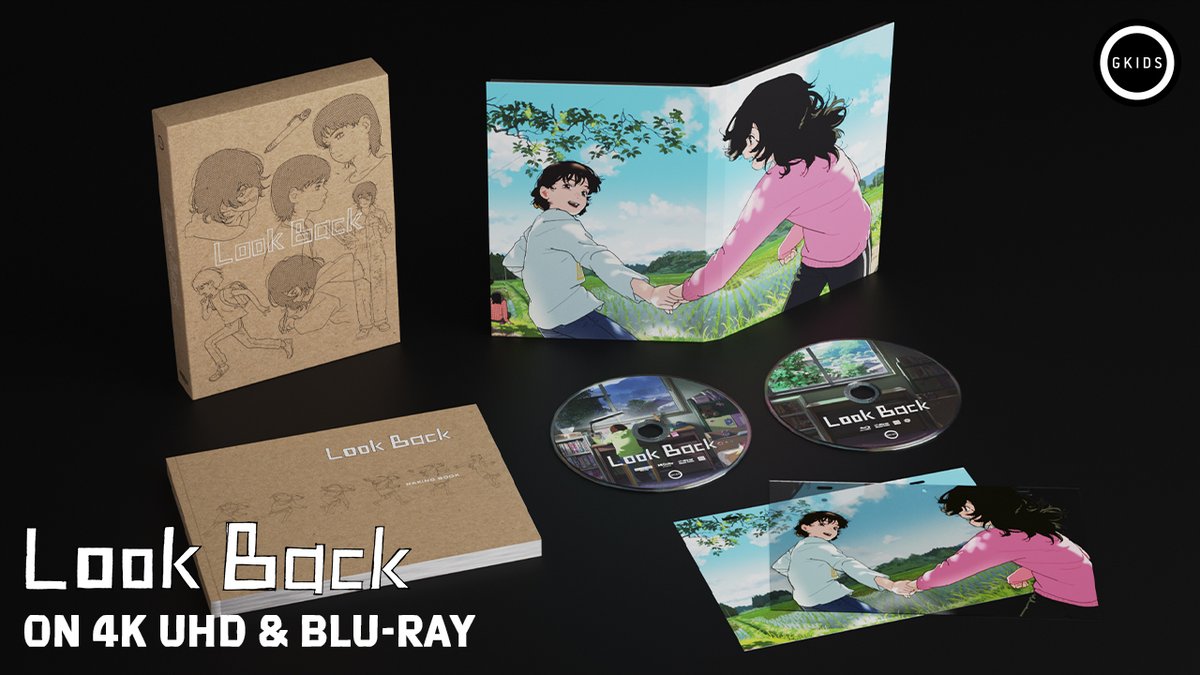Who inspires you? ✍️ LOOK BACK from Kiyotaka Oshiyama is out now on 4K UHD Collector's Edition! Available exclusively at the GKIDS Store. Order now. 📓