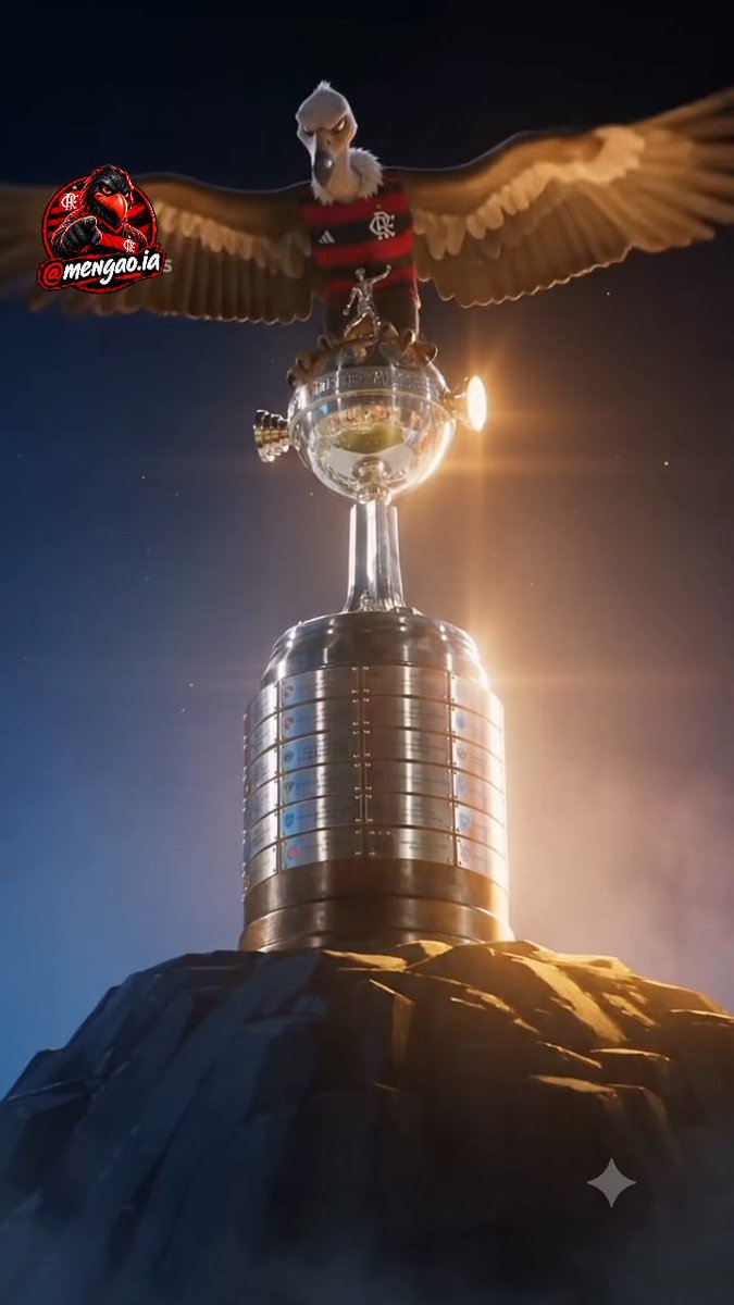 Fiz um ajuste no vídeo… Urubu voa CONMEBOL Libertadores 😅😂