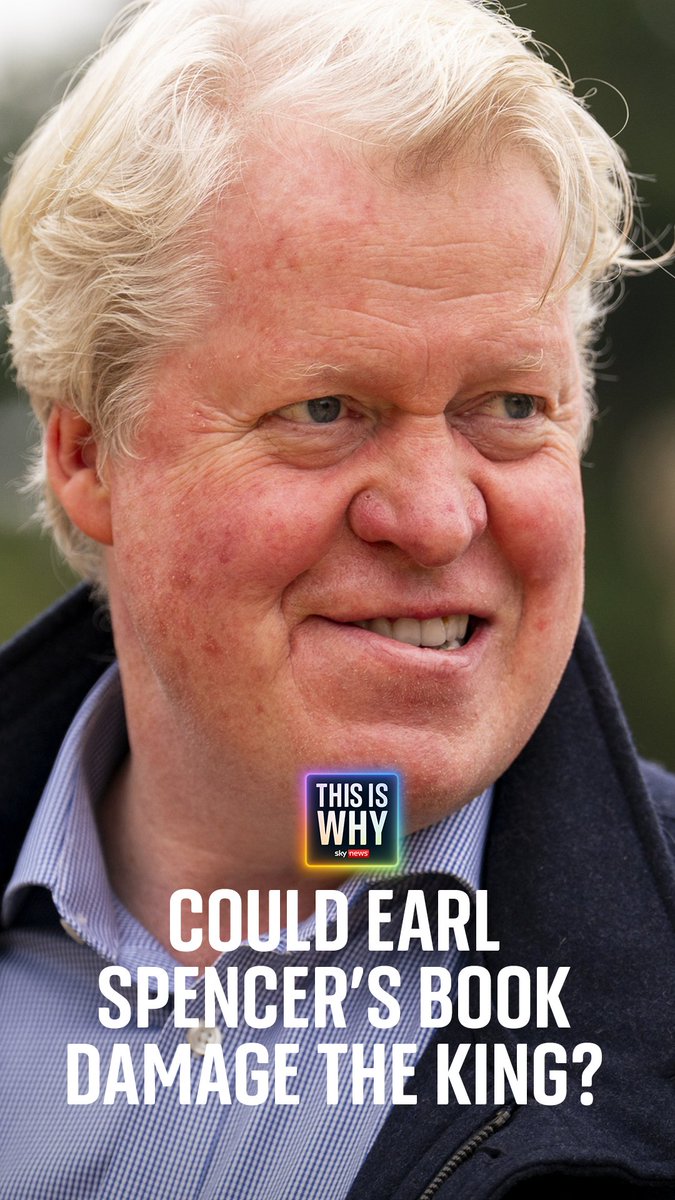 Princess Diana's brother has claimed in his new book that the King was "giddily elated" after her death. On #ThisIsWhy, @SkyNewsNiall and @LauraBundock discuss what else is in Earl Spencer's memoir - and why he's making these allegations now. 🎧