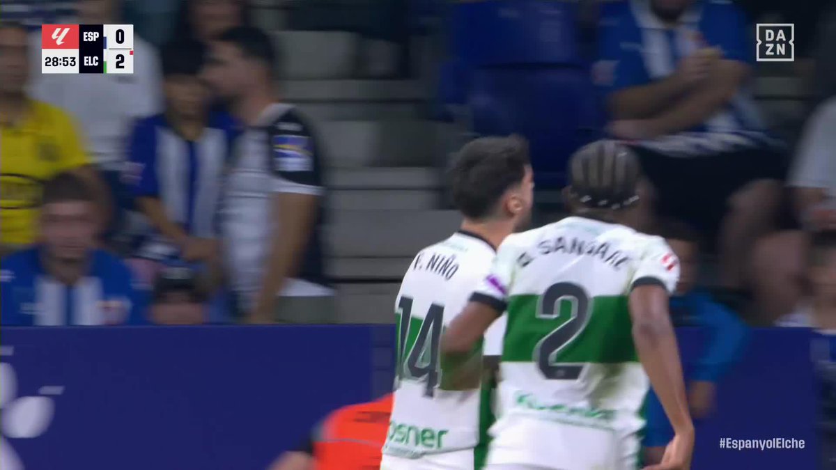 NO ES UN JUEGO DE NIÑOS ES EL JUEGO DE FER😮‍💨 Doblete de Fer Niño en apenas tres minutos para el Elche… ¡Y CON UNO MENOS! 🤯 #LALIGAenDAZN⚽