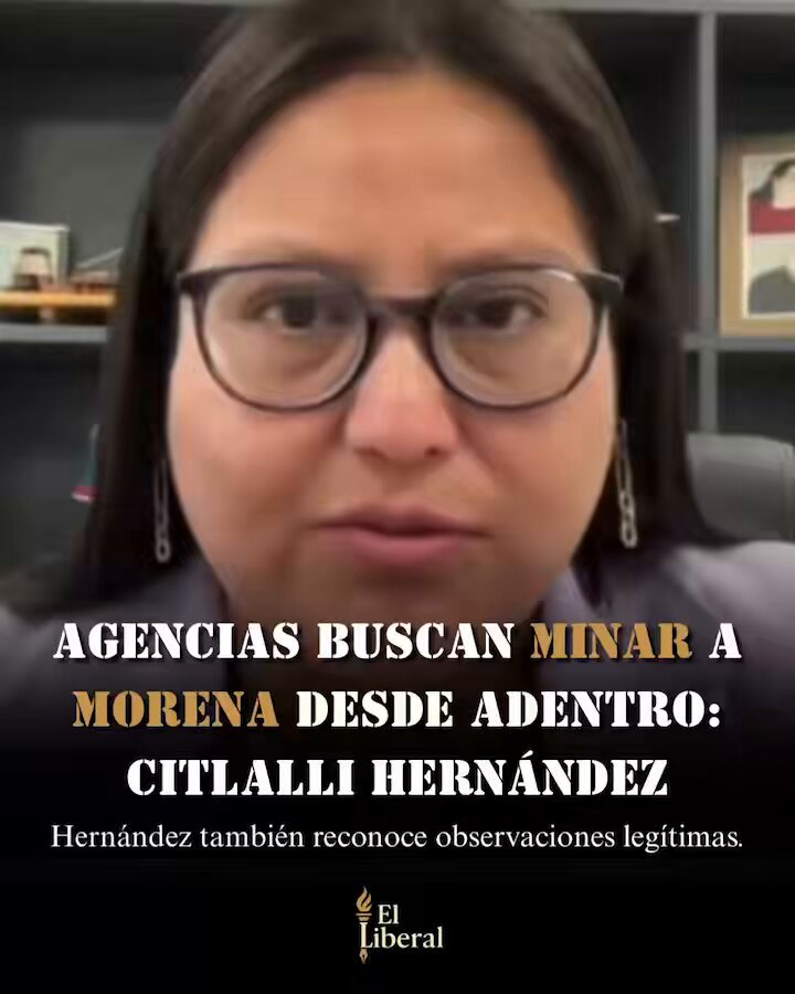 ¡EXTRA EXTRA! Agencias buscan minar a Morena desde adentro: Citlalli Hernández la presidenta de la Comisión de elecciones de Morena Citlalli Hernández Mora denuncia las campañas sucias de agencias extranjeras en la conversación política. #mexico #politica #claudiasheinbaum