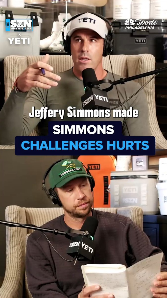 Nick Foles and Evan Moore weigh in on Jeffery Simmons’ comments about Jalen Hurts ahead of Eagles-Titans. New episode of the SZN podcast out now.
