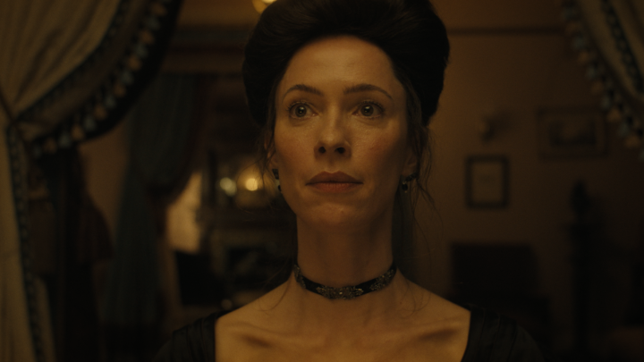 REBECCA. HALL. Monster: The Lizzie Borden Story is now playing.