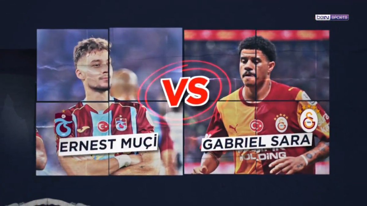 🔴🔵 Ernest Muçi x Gabriel Sara 🟡🔴 🧠 Takımların orta sahadaki güvenceleri! ❓ Sizce hangi yıldız, dev maçta performansıyla öne çıkar? #TSvGS #beINSPORTS