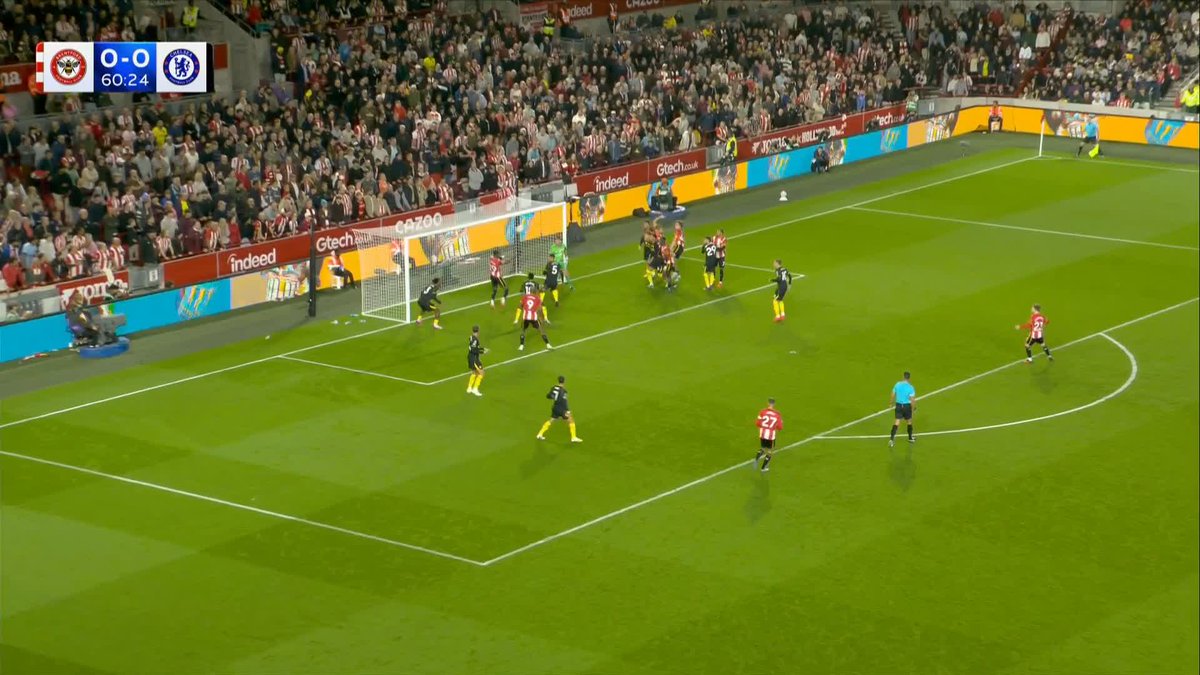 Jaidon Anthony scores his first Brentford goal and the Bees lead against Chelsea! 🐝