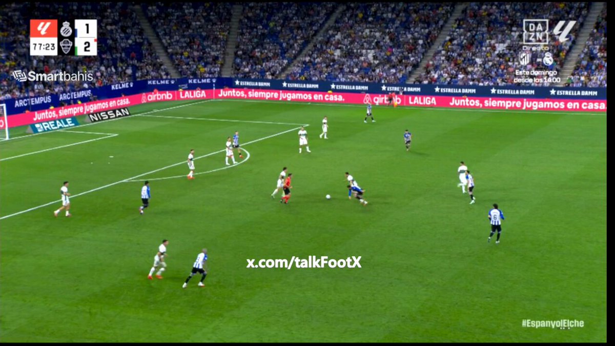 Es una LOCURA lo que juega Germán Valera, este gol picando el balón es de ser muy bueno. Y pensar que el Atleti lo dejó irse GRATIS