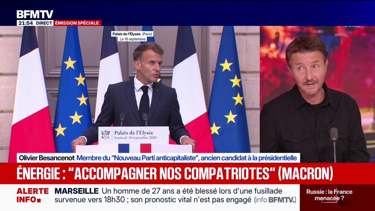 Prix des carburants: "Le sujet essentiel ce sont les salaires et la question de Total", estime Olivier Besancenot, membre du (Nouveau Parti anticapitaliste)