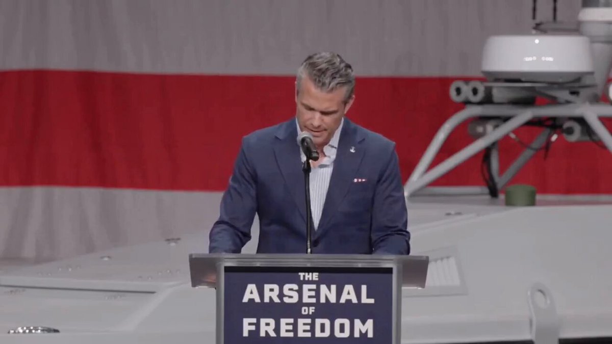 .Secretary of War Pete Hegseth "The only media that does fake propaganda better than Iran is our Trump-deranged media... We have a DERANGED MEDIA that HATES OUR PRESIDENT more than they love our country. We will do our job NO MATTER WHAT. We will complete the mission. IRAN WILL NEVER HAVE A NUCLEAR WEAPON."